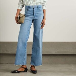 Frame Le Slim Palazzo Jeans in Drizzle - Size 26